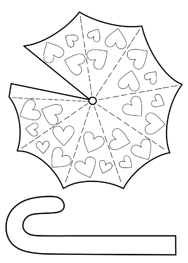 Fun Umbrella Templates Free Printable PDF For Kids Crafts