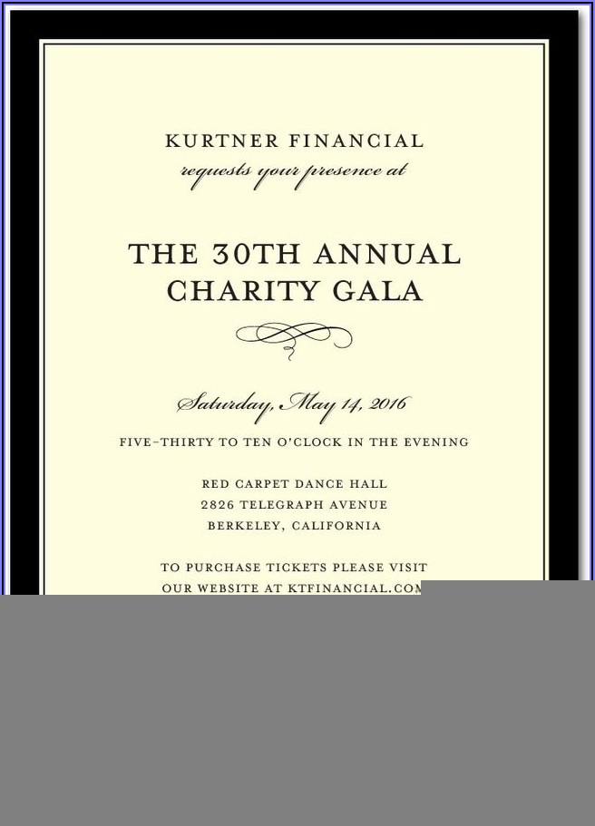 Fundraiser Event Invitation Wording Samples Invitations Resume Examples nO9bzjWL94