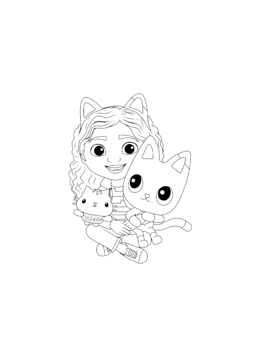 Gabby 39 s Dollhouse Printable Coloring Pages Printable Word Searches