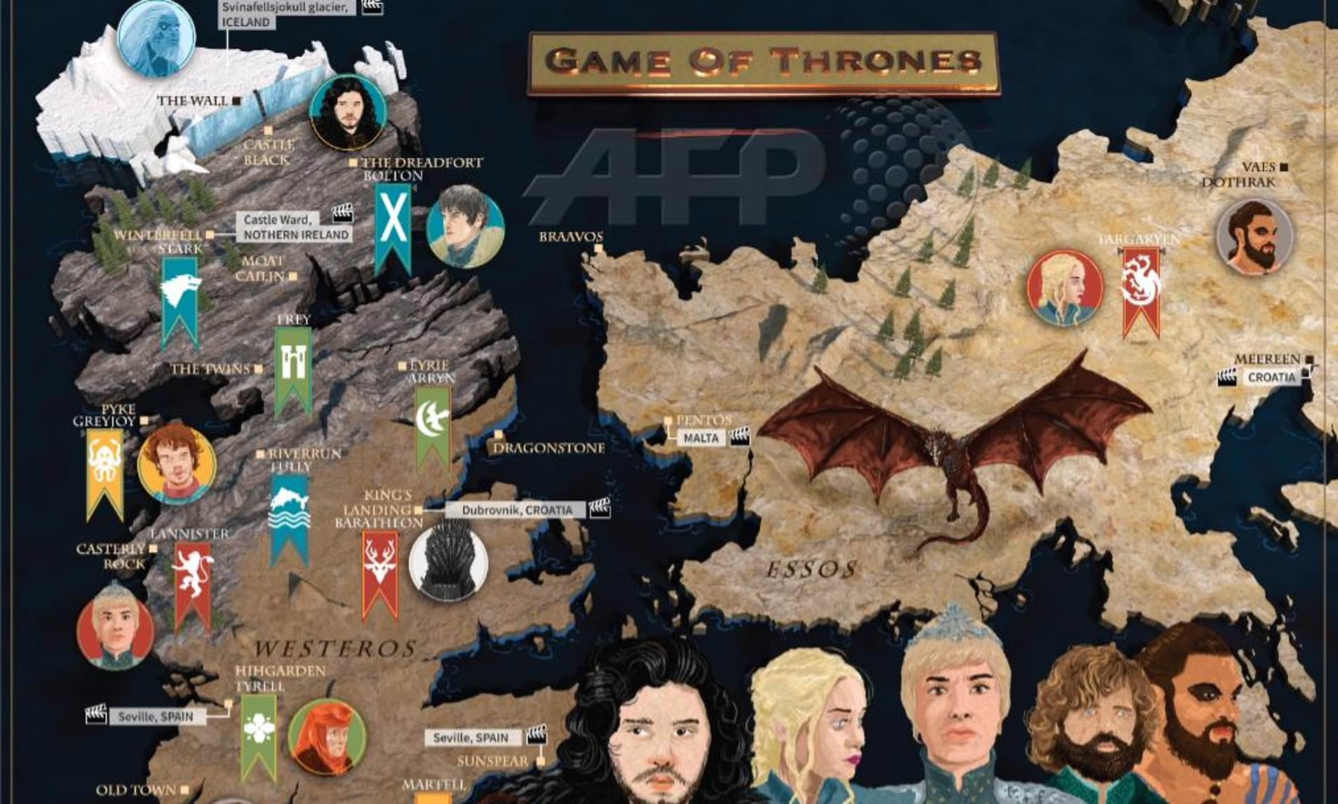 Game Of Thrones Map Bestaki