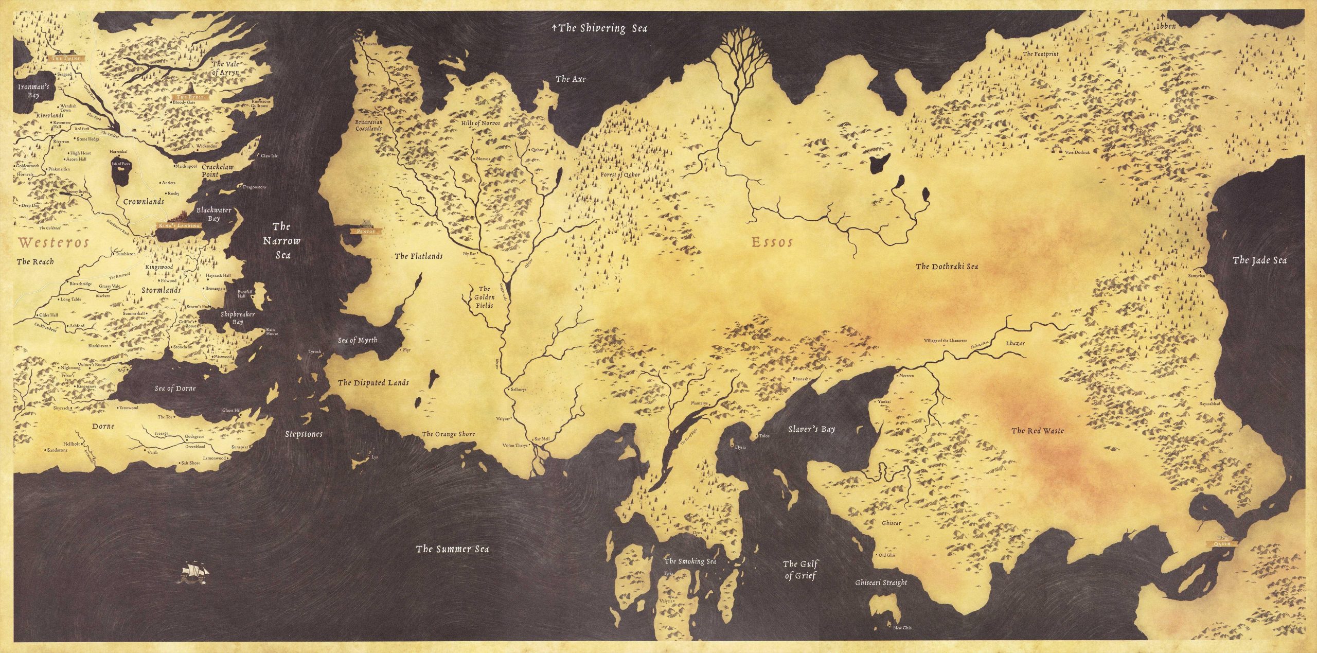Game Of Thrones Map Wallpapers Top Free Game Of Thrones Map 