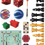 Game Pieces Printable PDF Try It Like It Create It