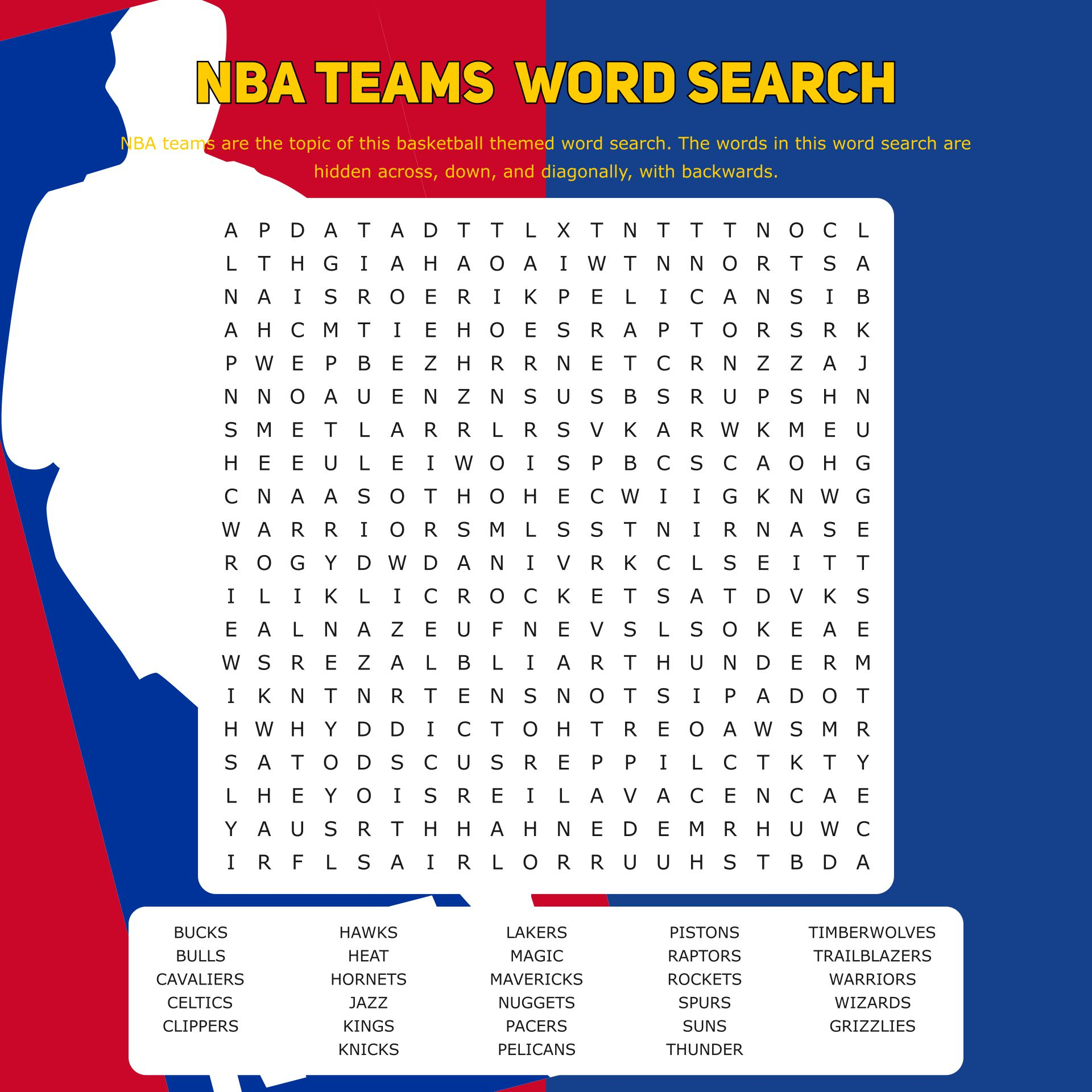 Games Printable Adults