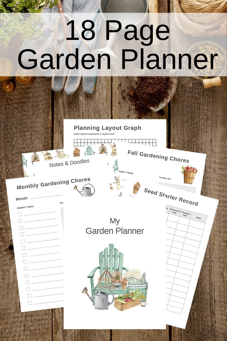 Garden Planner Printable Billwikiai