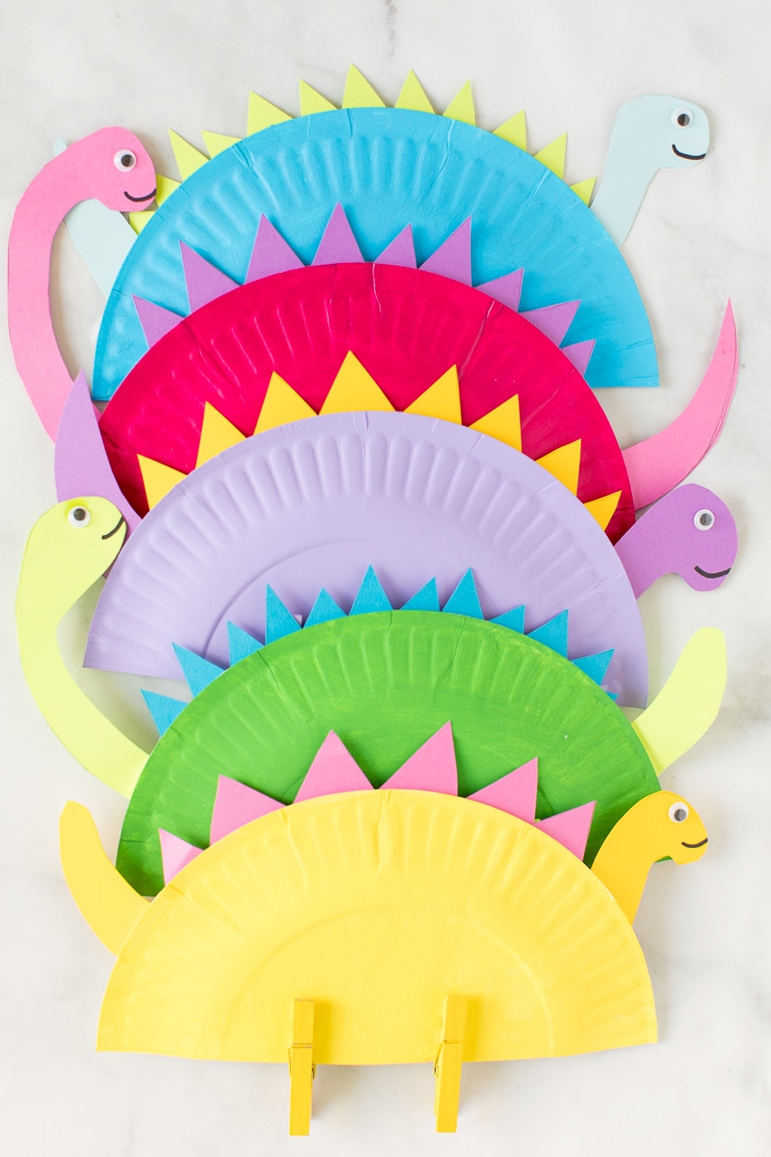 Get Roaring With This Fun Dinosaur Paper Plate Craft Hello Kids Fun