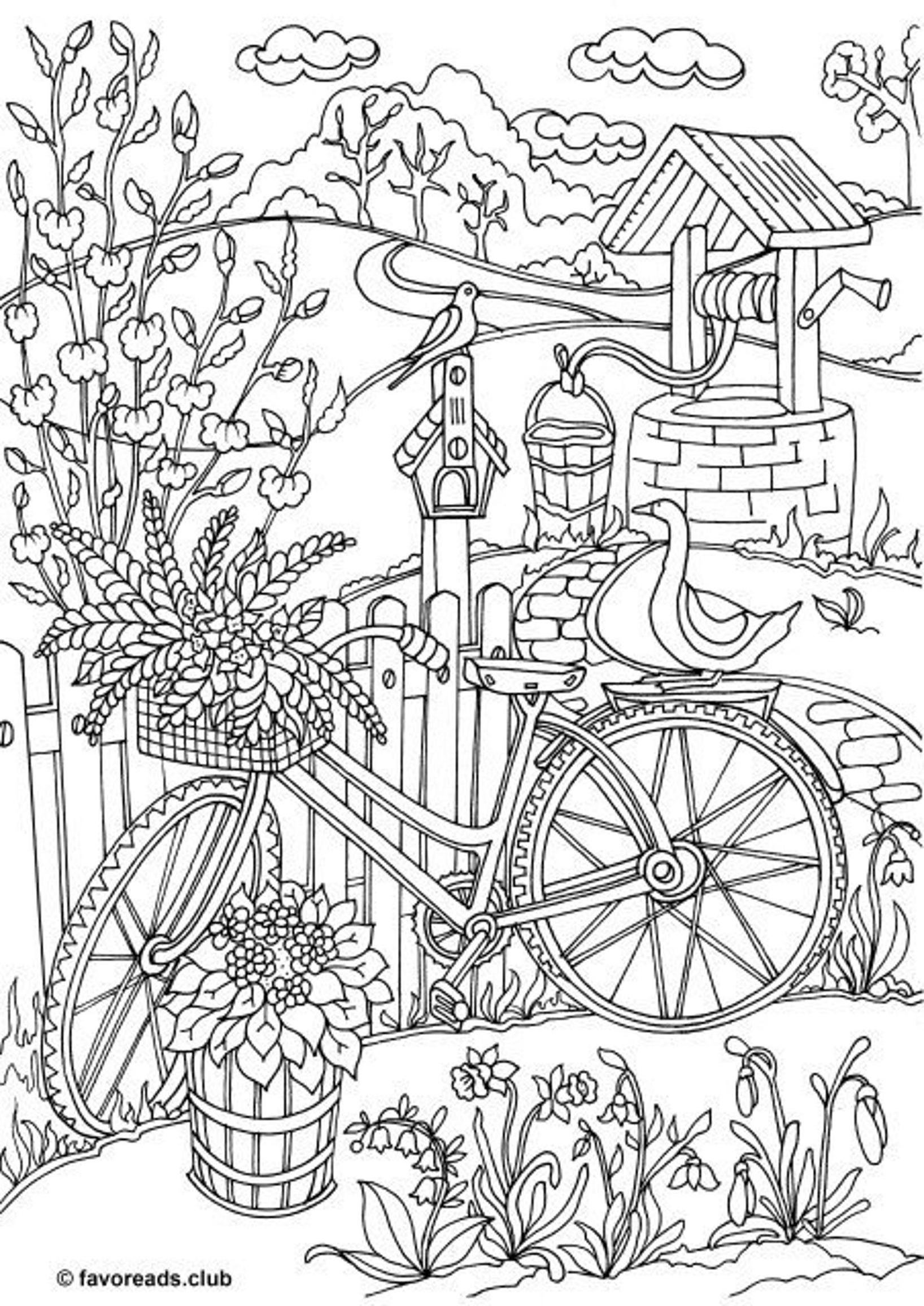 printable garden coloring pages for adults printable garden coloring pages for adults