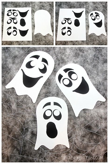 printable ghost craft