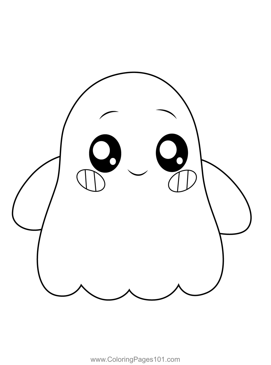 Ghosty Lankybox Coloring Page Coloring Pages Cute Coloring Pages 