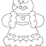 Gingerbread Man Coloring Pages For Kids Pictures To Coloring
