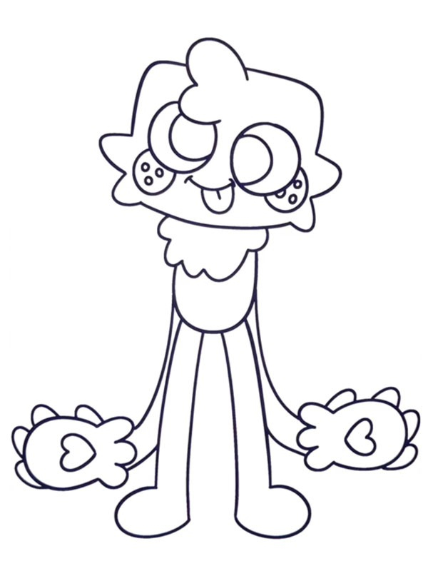 Goob Dandy s World Coloring Page Funny Coloring Pages