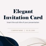 Google Slides Invitation Template