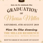 Graduation Ceremony Invitation Letter Template Infoupdate
