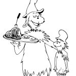 Green Eggs And Ham Coloring Pages Educative Printable