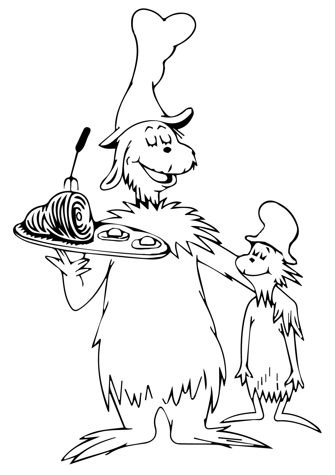 Green Eggs And Ham Coloring Pages Educative Printable