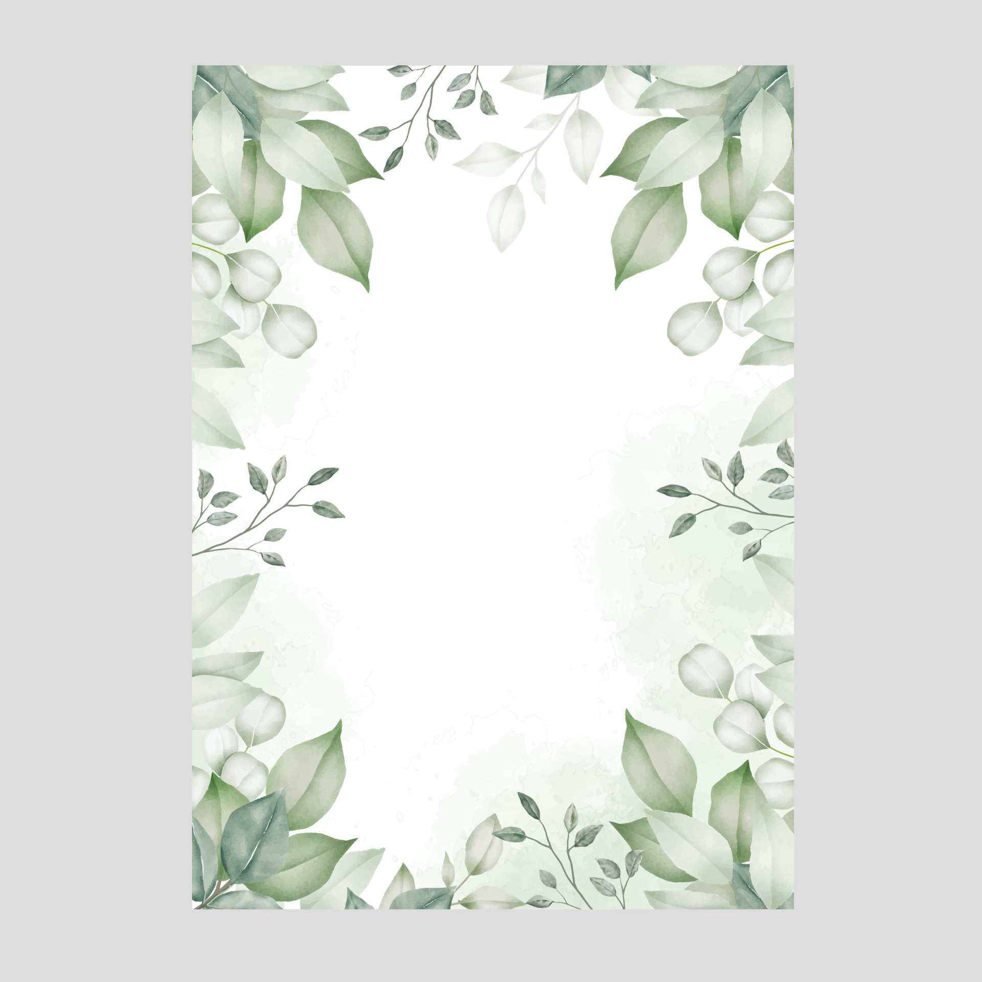 invitation template landscape