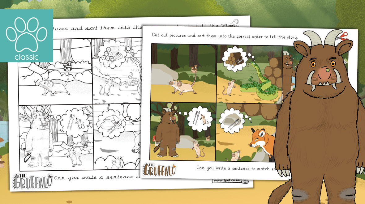 Gruffalo Sequencing Free Printable Sequencing Cards A Vrogue co