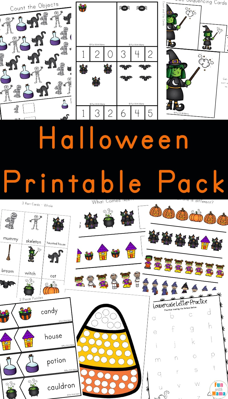 Halloween Activities For Preschoolers Fun With Mama