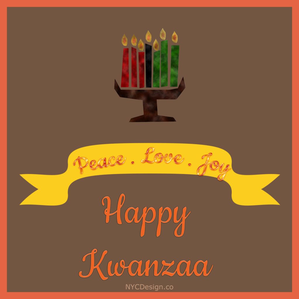 Happy Kwanzaa Cards Free Printable NYCDesign co Printable Things