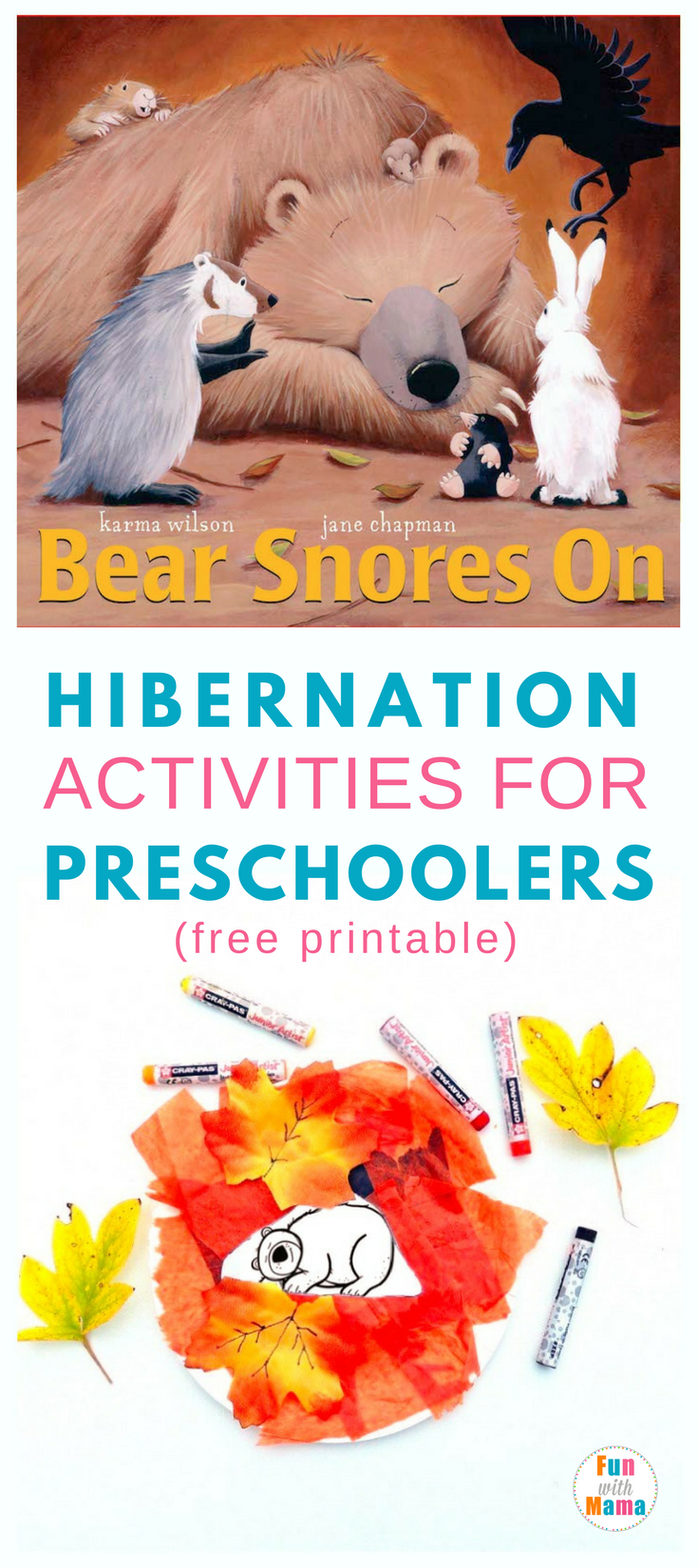 Hibernation Activities For Preschoolers Fun With Mama