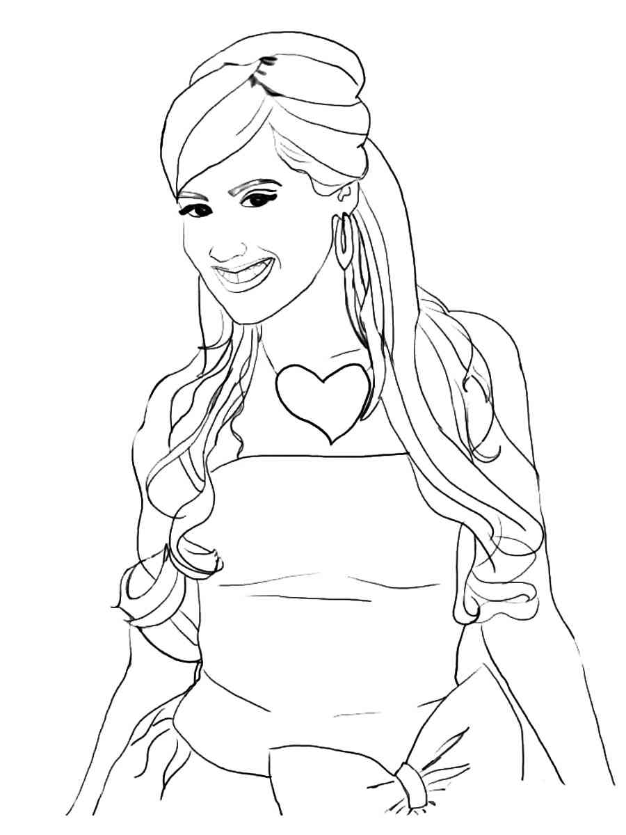 High School Musical Coloring Pages