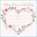 High Tea Invitation Template Free Download Word Jnrblogs