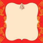 Hindu Wedding Invitation Template Beautiful Blank Indian Wedding