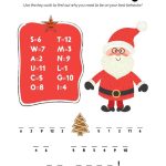 Holiday Activity Sheets Christmas Printable Decode A Message 5