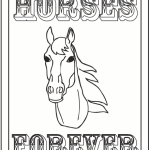 Horse Head Coloring Pages Printable Infoupdate
