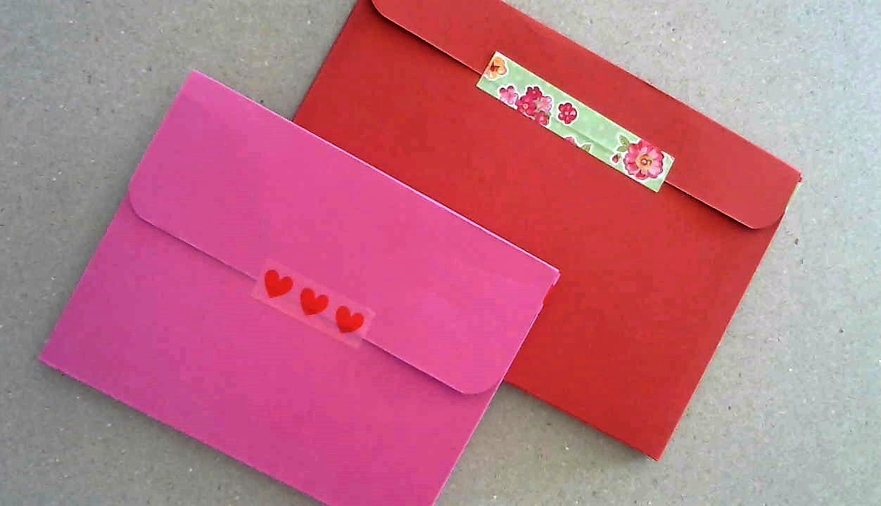 How To Make An Envelope From Card Stock At Maryann Wylie Blog