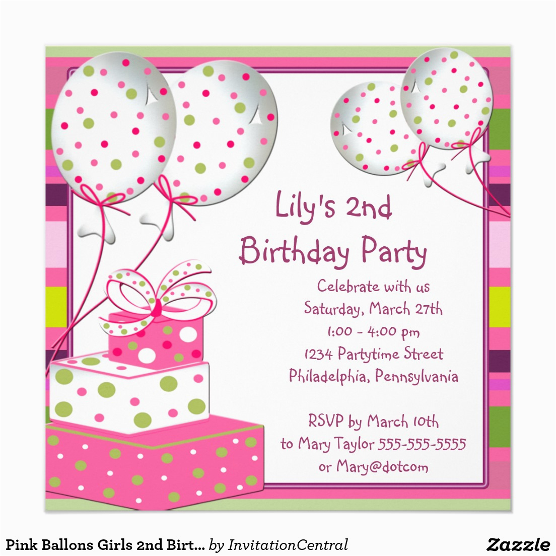 How To Write Invitation Card For Birthday Party Invitation For Birthday 