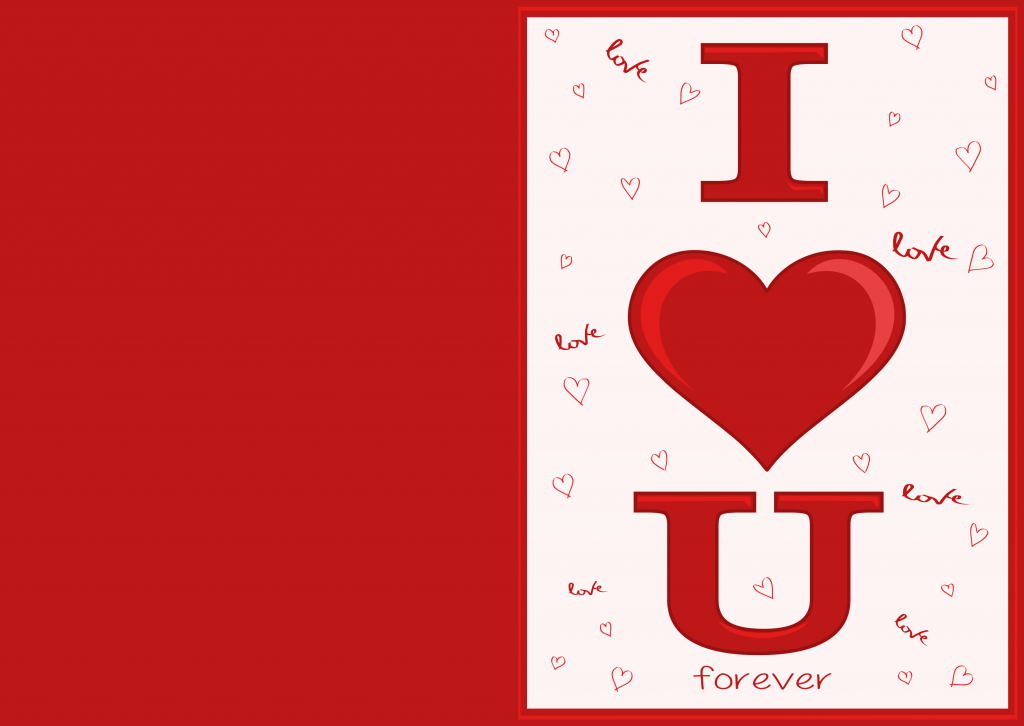 I Love You Free Printable Cards Printable Templates