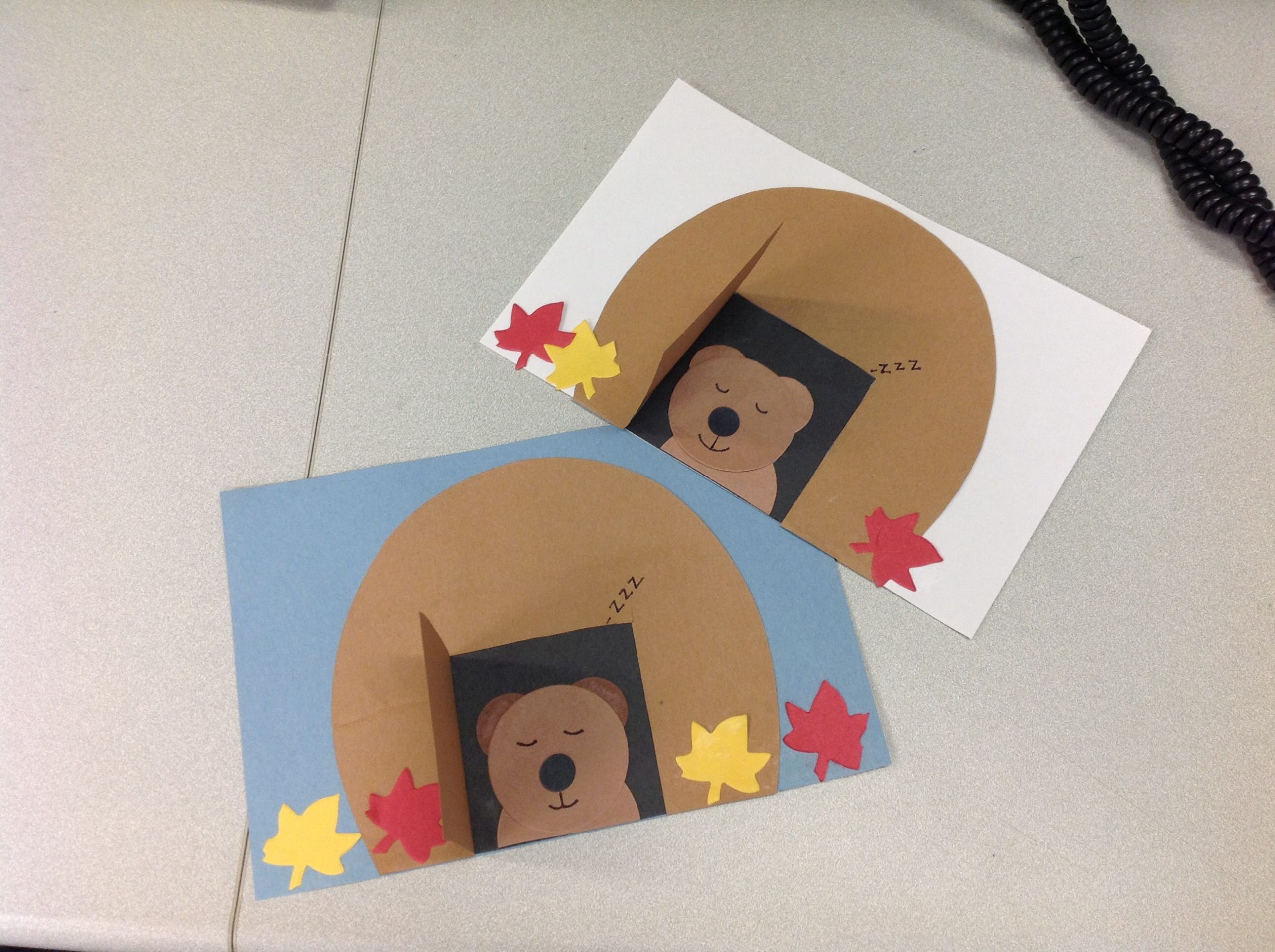 Impressive Hibernating Animal Crafts For Preschoolers Clock Face Printable