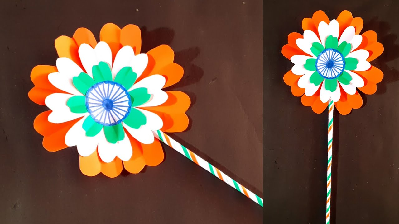 Independence Day Craft Idea Easy Craft On Independence Day Craft 