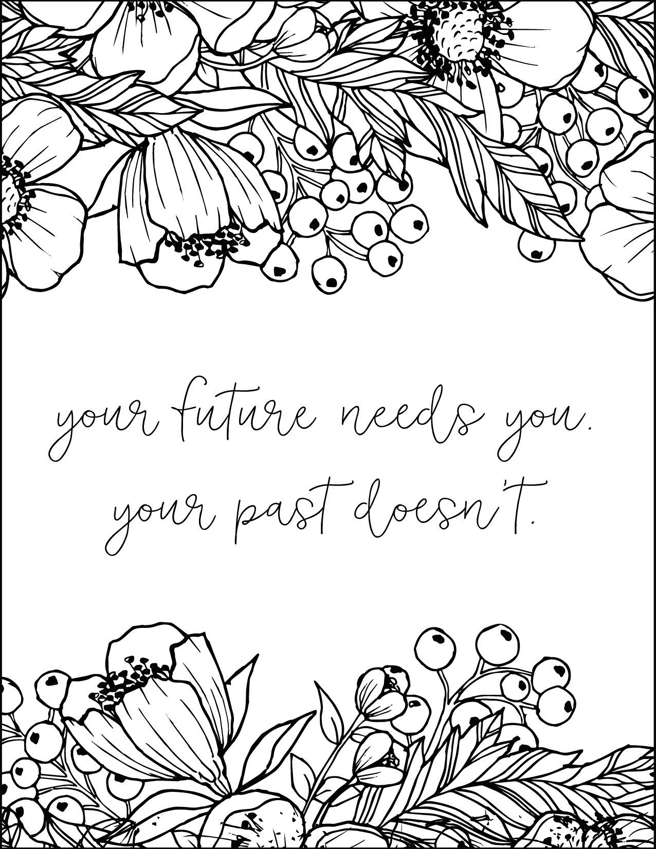 Inspirational Quotes Coloring Pages AeroGrafiaOnline