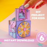 Instant Download PDF 6 Pages To Print Activity Books For Toddlers