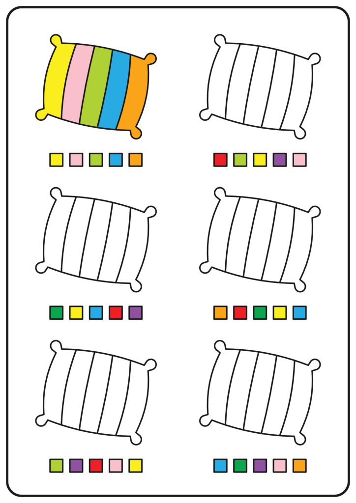 Instructional Coloring Pages Educational Games For Kids Preschool