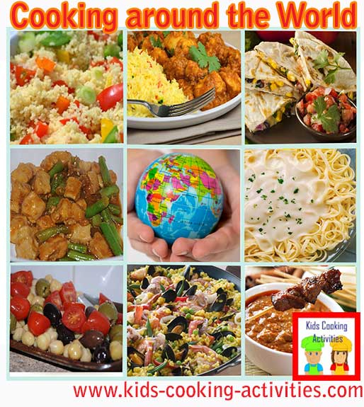 International Gourmet Recipes For Our Kids World Cooking Studies 