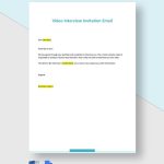 Interview Invitation Templates In Google Docs FREE Download
