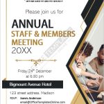 Invitation Letter To A Meeting Template Word Infoupdate