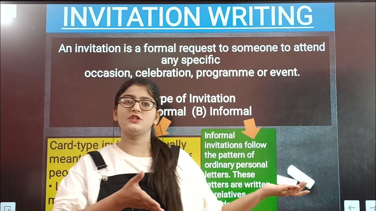Invitation Writing Invitation Writing Class 12 Invitation Writing Class 12 Term 2 Invitation 