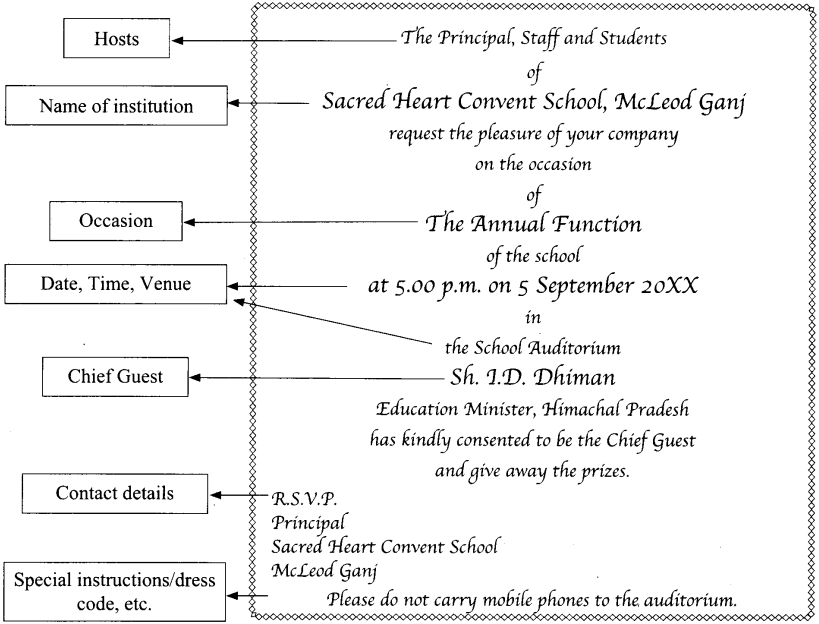 invitation ka format