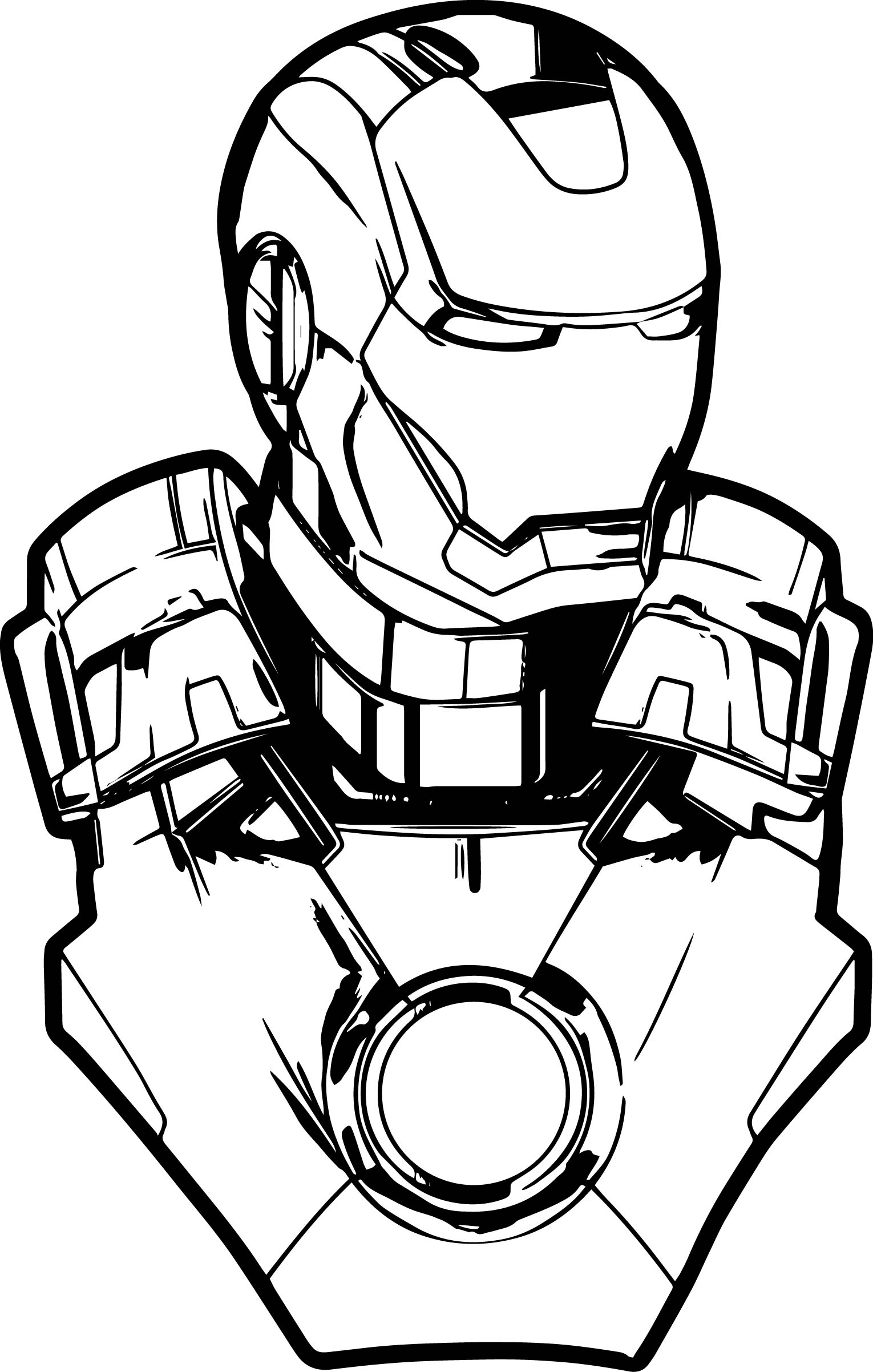 Ironman Coloring Pages Printable