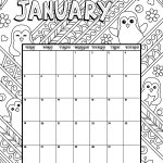 January 2020 Coloring Calendar Woo Jr Kids Activities Children 39 s