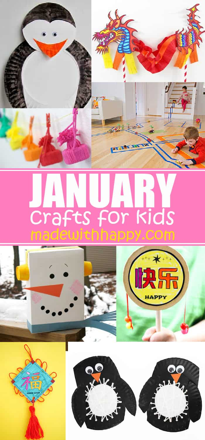 january crafts for toddlers printable