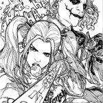 Joker And Harley Coloring Pages Colorings Printable