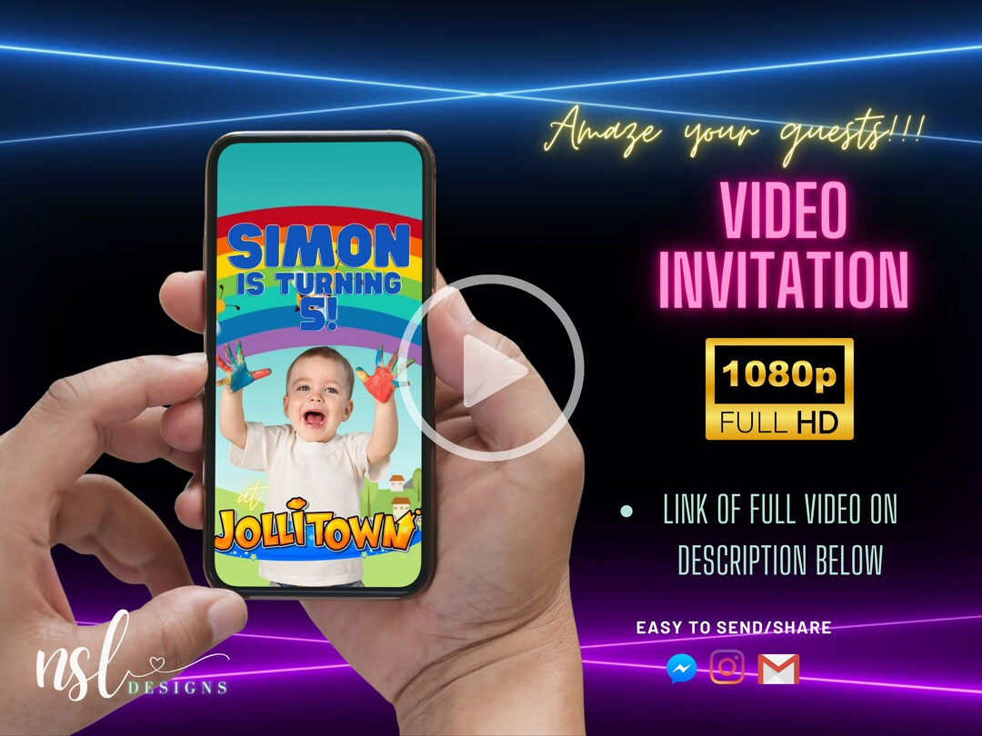 jollitown invitation template