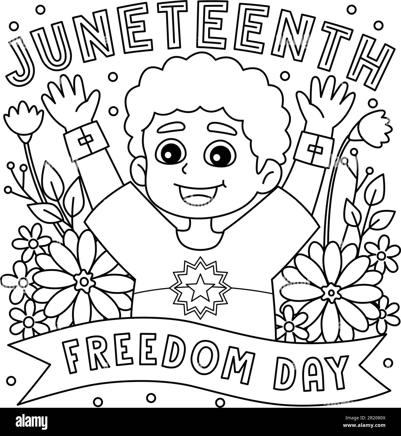 Juneteenth Coloring Juneteenth Printable Activities Juneteenth Coloring 