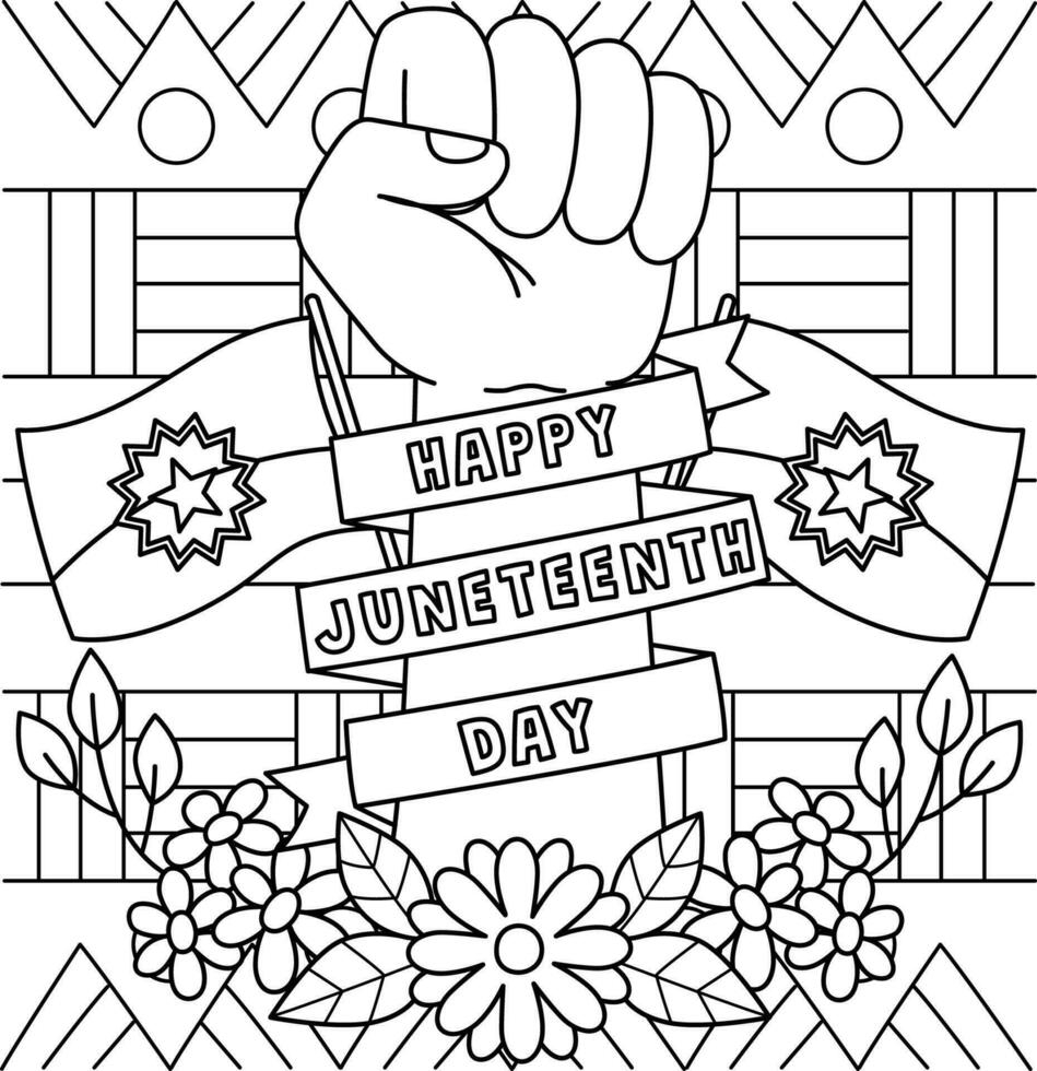 printable juneteenth coloring pages