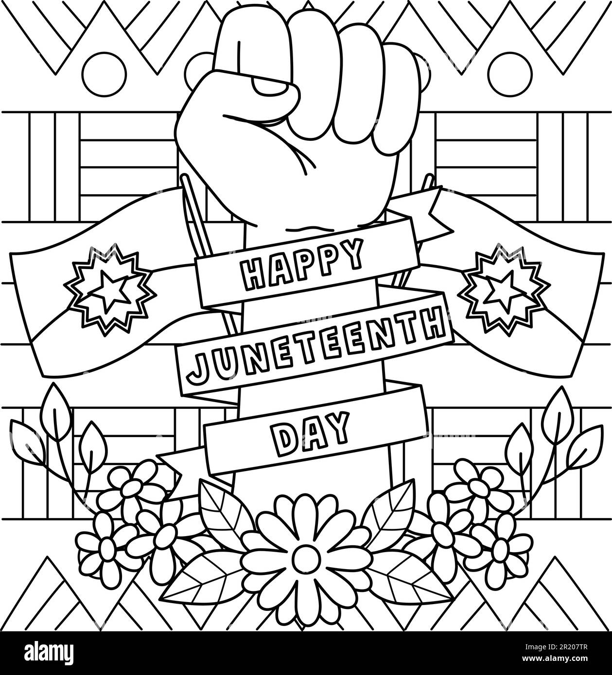 Juneteenth Coloring Juneteenth Printable Activities Juneteenth Coloring 