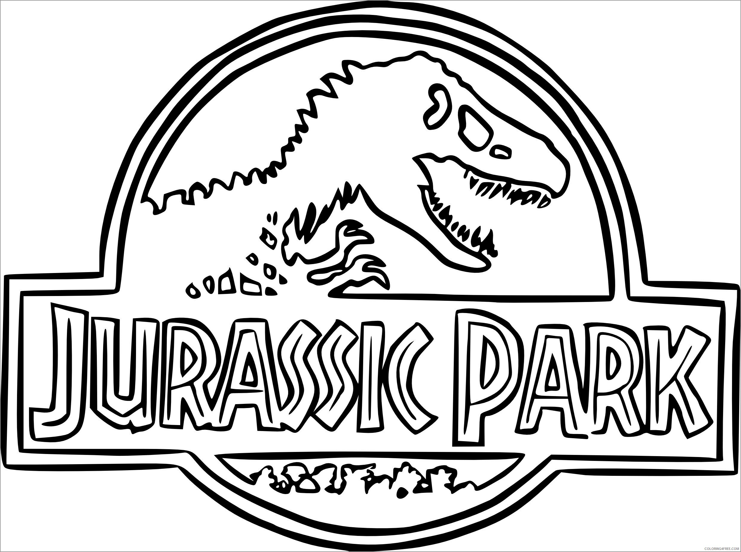 printable coloring pages jurassic world